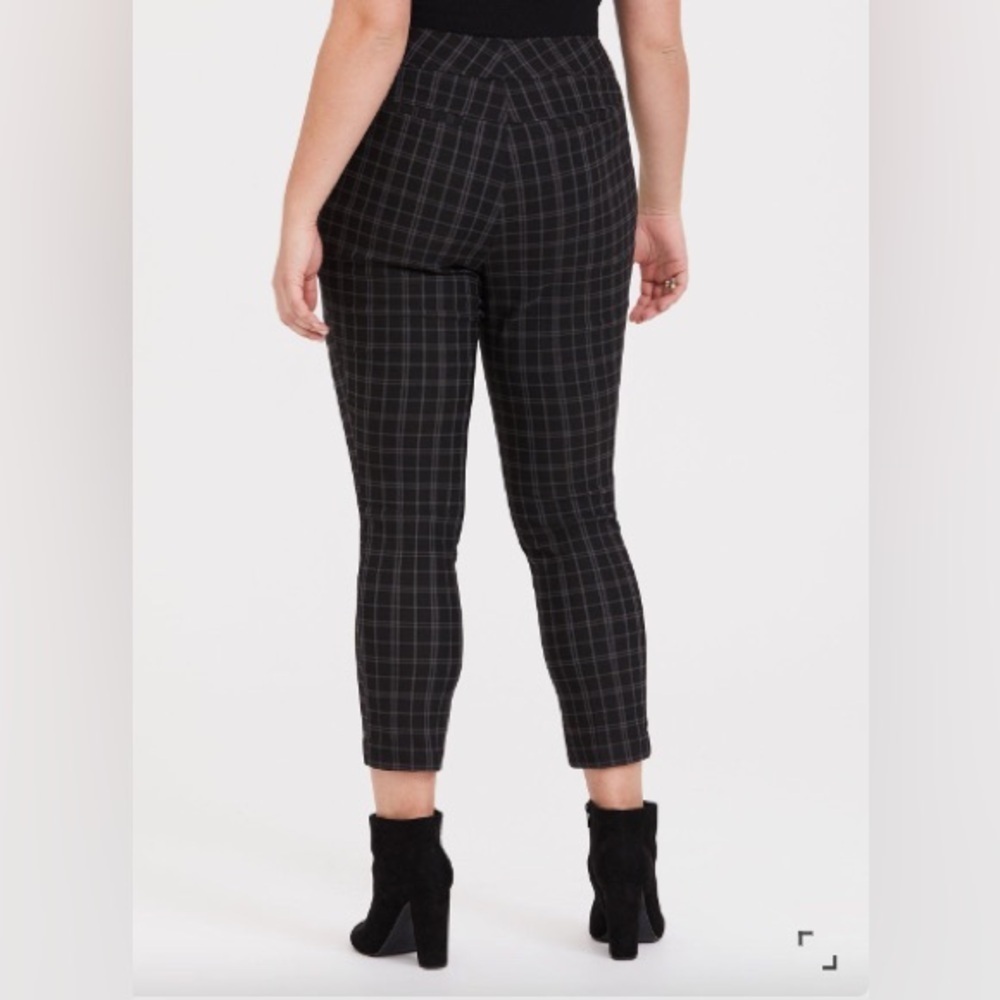 Torrid Plaid Ankle Skinny Pants - Picture 4 of 11
